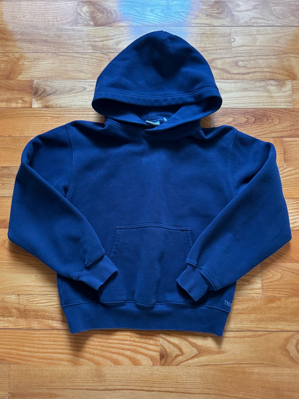 Aritzia TNA Sweatfleece Matching Set Navy | Boyfriend Hoodie + Joggers | XS - Picture 2 of 10